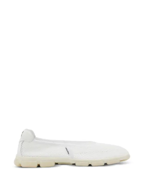 Miu Miu mesh ballet flats White 5F646EF005CD1