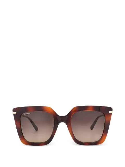 Ferragamo square-frame sunglasses Brown SF1041S238