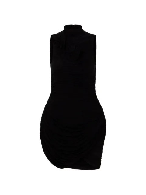 Magda Butrym ruffled mini dress Black 453526