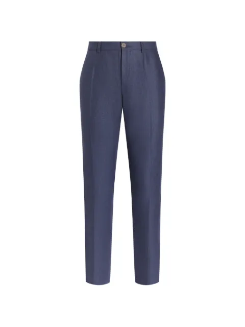 Dolce & Gabbana linen pants Blue GY6IETGK320