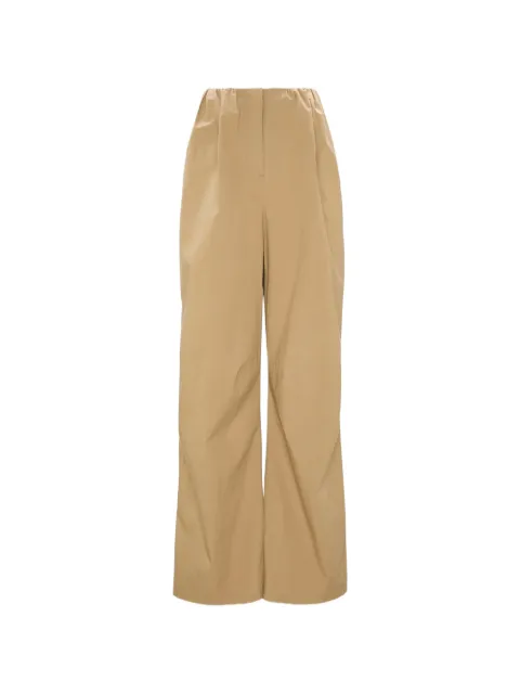 Dorothee Schumacher Power poplin trousers Neutrals 448213