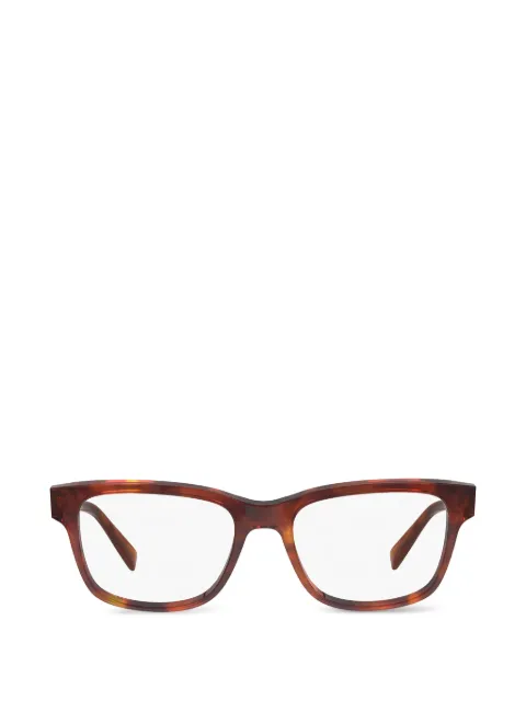 Lacoste square-frame glasses Brown L2937