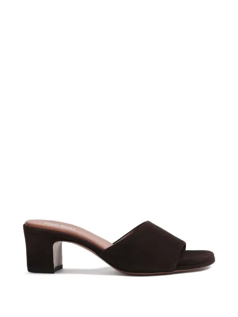 Paris Texas Ava block-heel mules Brown PX1624XSA04EBANO