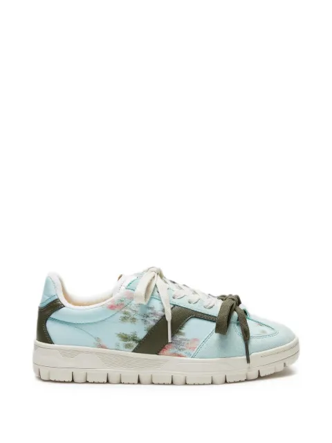 LILI CURIA Colette floral-print sneakers Blue LC62026