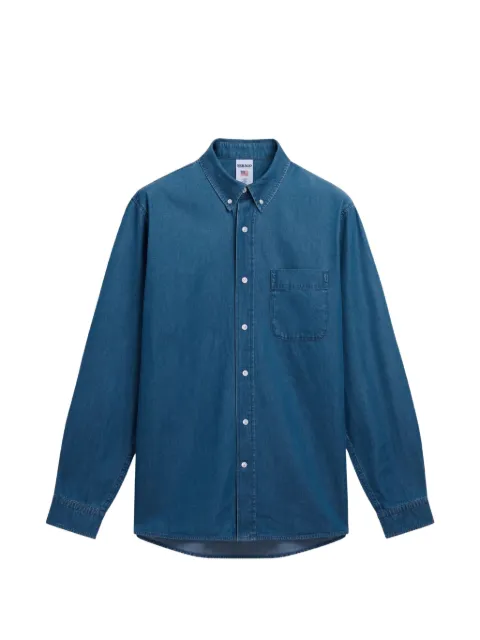 Sebago Benjamin buttoned pocket shirt Blue 72127WW