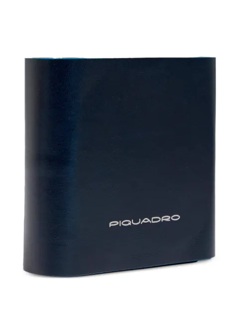 PIQUADRO folding leather wireless charging base Blue AC6576B2