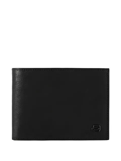 PIQUADRO logo-detail leather wallet Black PU1392B3R