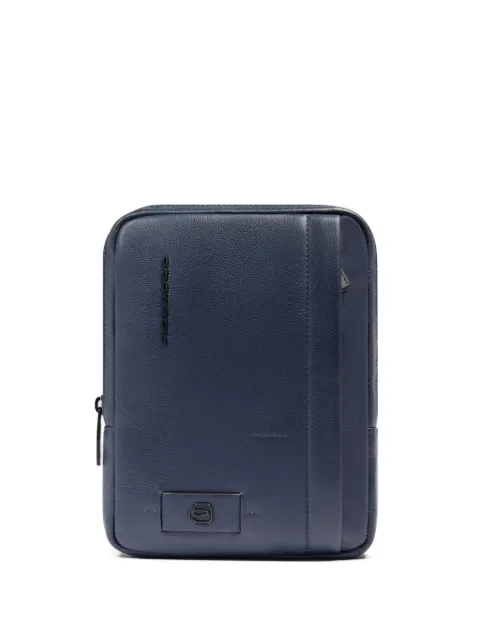 PIQUADRO logo-plaque crossbody bag Blue CA3084W137