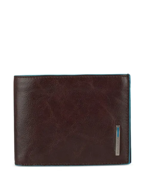 PIQUADRO Blue Square leather wallet Brown PU1241B2R
