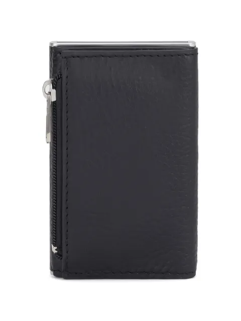 PIQUADRO bi-fold leather wallet Black PP5585MOSR