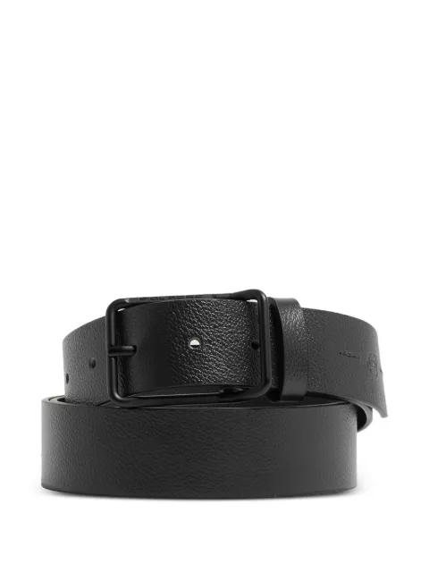 PIQUADRO grained leather belt Black CU6741W137