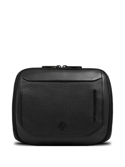 PIQUADRO zip-fastening iPad®mini cross body bag Black CA6932S143