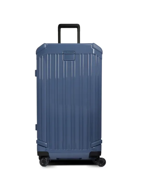 PIQUADRO hardside trunk suitcase Blue BV5213POP