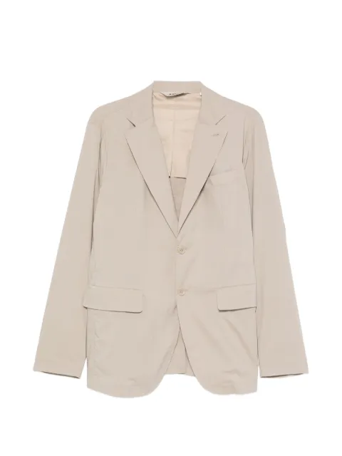 ASPESI notch-lapel single-breasted blazer Neutrals S6ACJ19P076