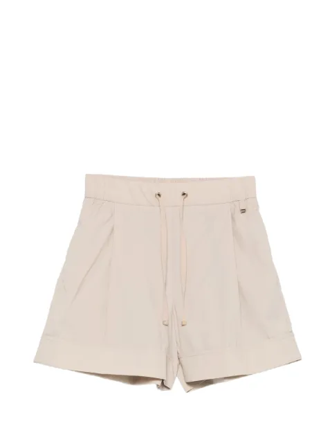 Herno drawstring-waist pleated shorts Neutrals PT000254D12431SZ
