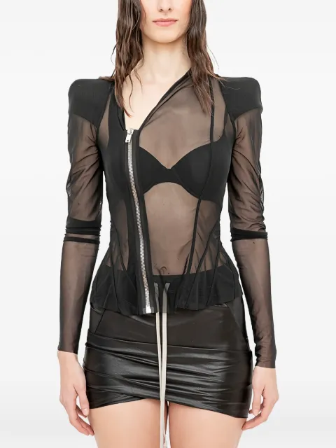 Rick Owens Lilies Princess jacket Black LI01F7703TUS