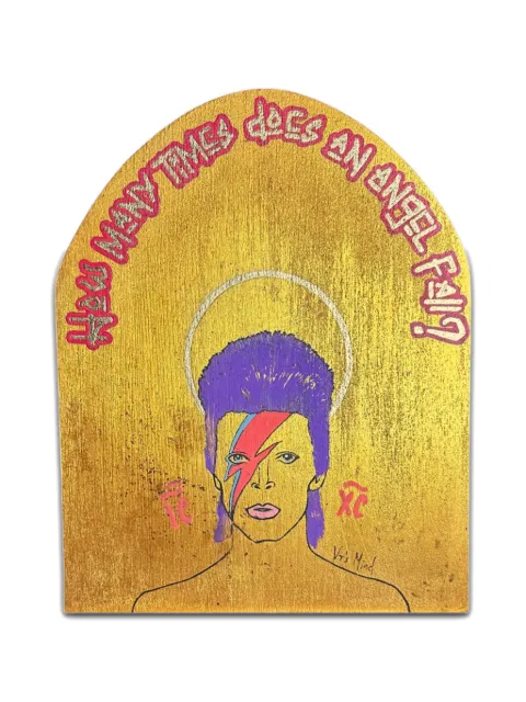 Vj’s Mind Icone David SHOWbiz wall painting Gold 999F10