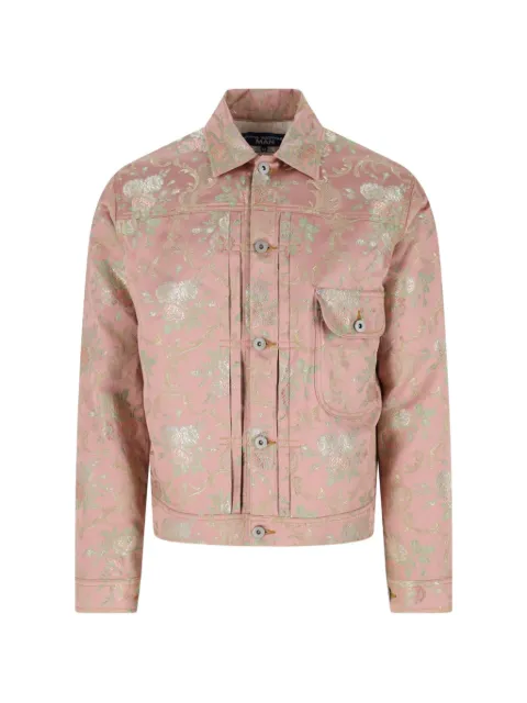 Junya Watanabe MAN regular-fit denim jacket Pink WQJ038