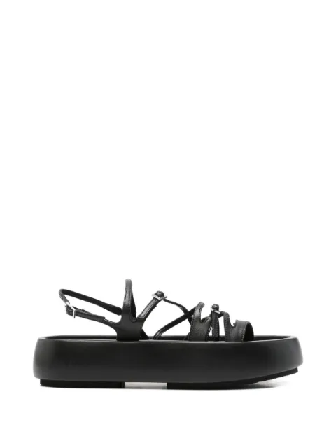 AGL Bulle multi-strap sandals Black D694001PGSOFTY0000