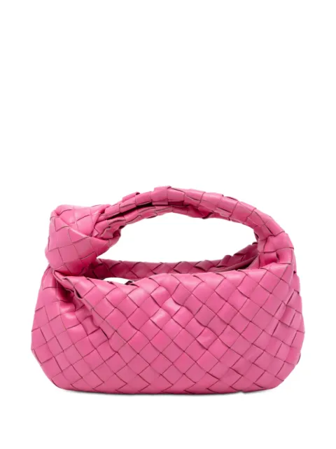 Bottega Veneta Pre-Owned 2012-2025 Mini Nappa Intrecciato Jodie hobo bag Pink J4A3NM9JGSZAUXGY