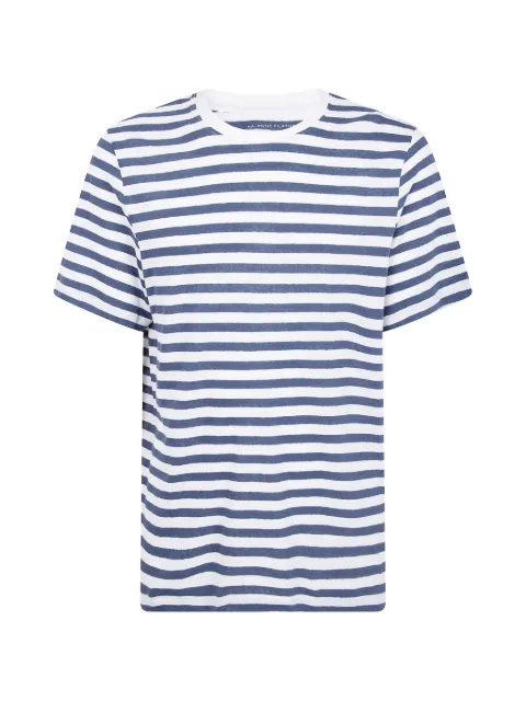Majestic Filatures striped short-sleeve T-shirt Blue M611HTS210
