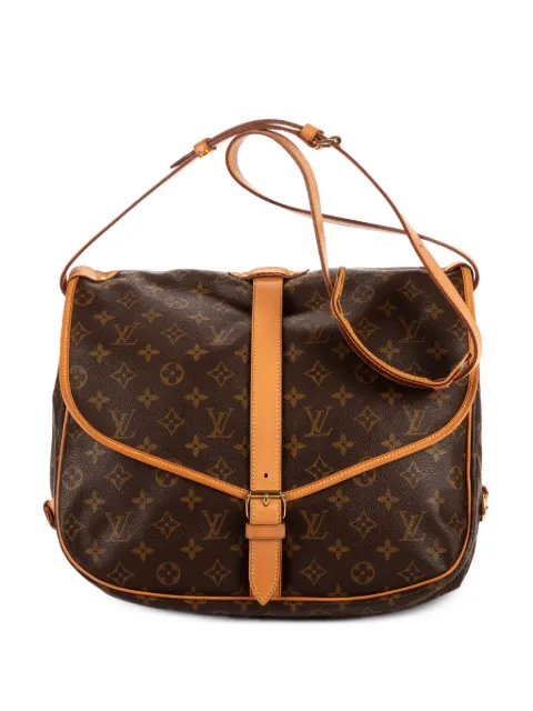 Louis Vuitton Pre-Owned Saumur shoulder bag Brown MB1000