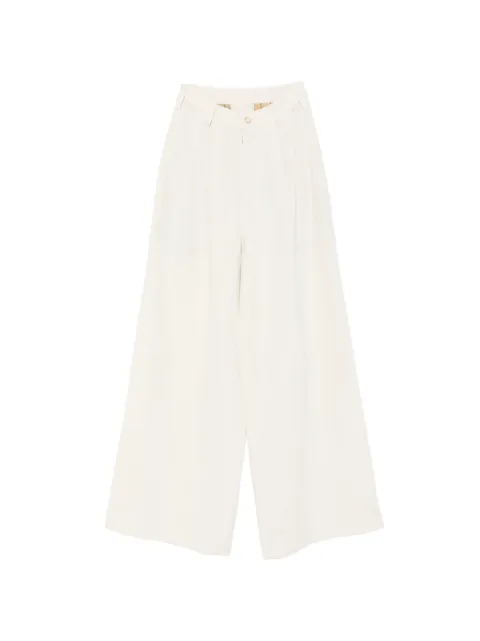 Uma Wang Paella palazzo pants Neutrals UW3017