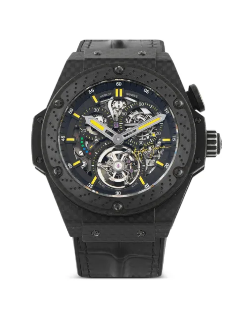 Hublot King Power Tourbillon Ayrton Senna 48mm watch Black 708QM1129NRAES10