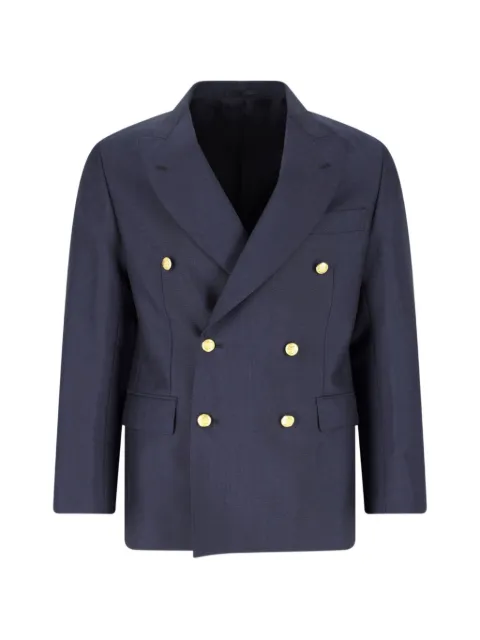 Kaptain Sunshine double-breasted blazer Blue KS26SJK07