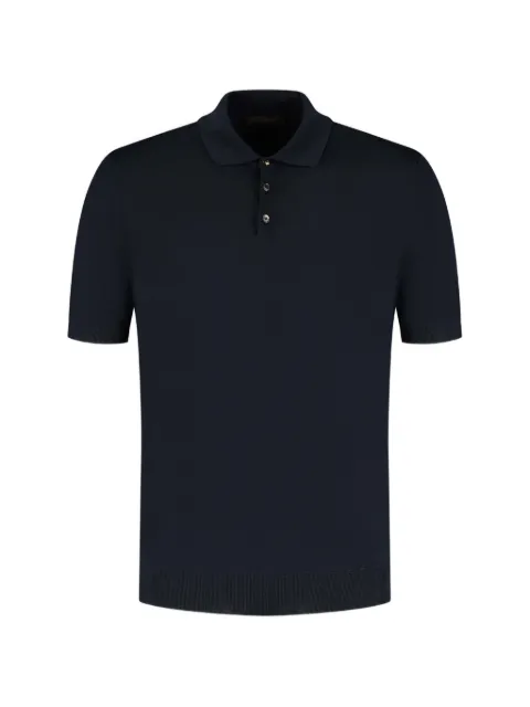 Zanone button polo shirt Blue 810362ZQ307Z0542