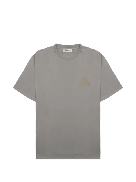 Premiata logo-print T-shirt Grey PA50M115CALCARIO