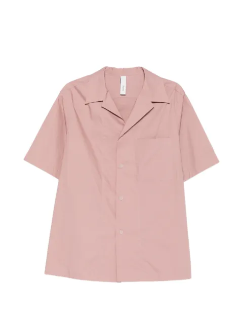 Hevo Novoli short-sleeve chest-pocket shirt Pink NOVOLIC