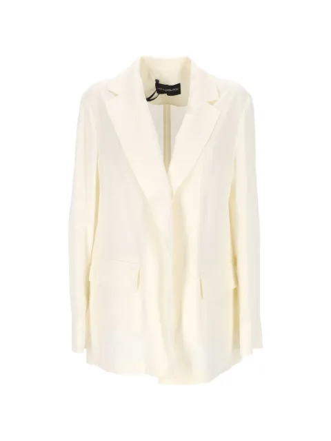 Pennyblack notched-lapel blazer Neutrals 26110411832001308001