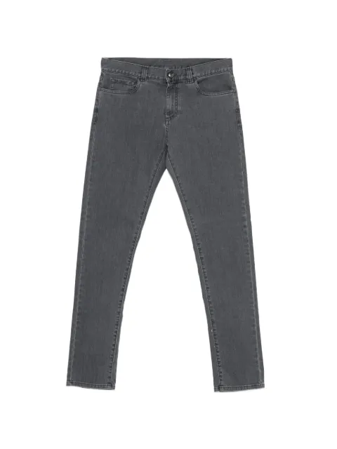 Canali logo-patch jeans Grey PD0001893720