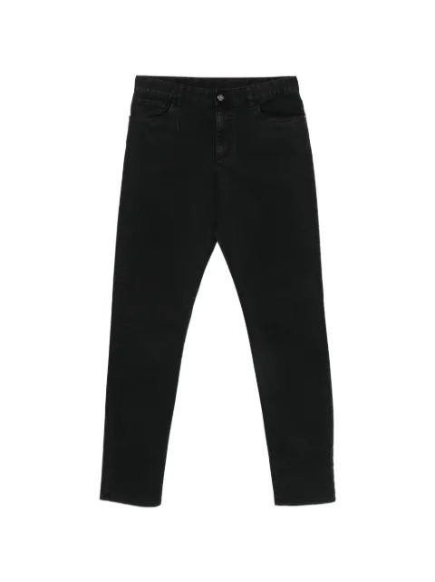 Canali five-pocket slim-fit jeans Black PD0084191051