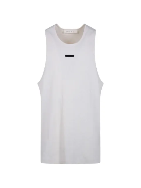 FEAR OF GOD ESSENTIALS patch-detail vest Neutrals 125SP264252F