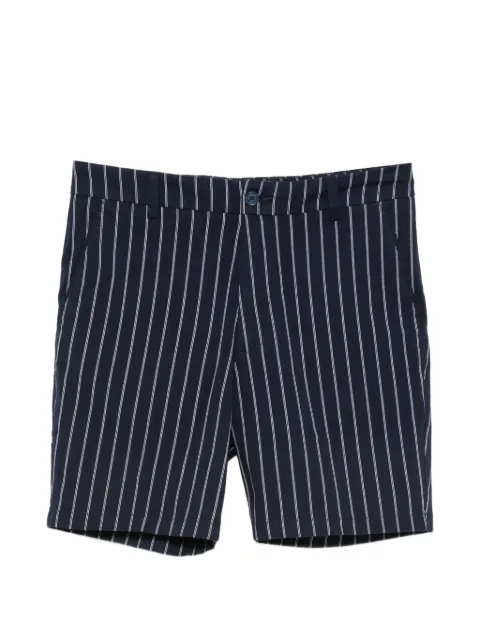 BOSS Kane pinstripe-pattern shorts Blue 50557413