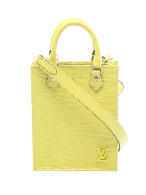 Louis Vuitton Pre-Owned 2020 Epi Petit Sac Plat satchel Green 0H4HEU0JHSMBB74U