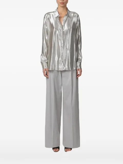 Indress Jane buttoned shirt Silver C232E27