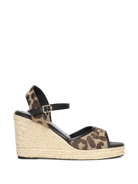V°73 leopard-print wedge sandals Neutrals 73SC9YW01LEOILENEWEDGEBEIGEMORO