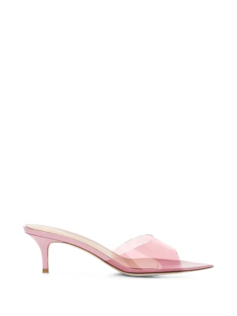 Gianvito Rossi Elle 55 mules Pink G1512055RICGSV