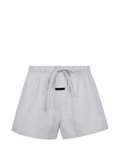 FEAR OF GOD ESSENTIALS logo-patch track shorts Grey 160SP265802FW