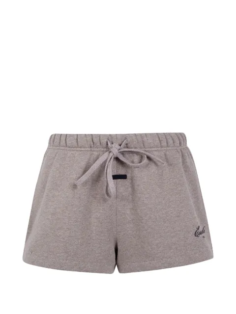 FEAR OF GOD ESSENTIALS Essentials logo-print shorts Grey 160SP263021FW