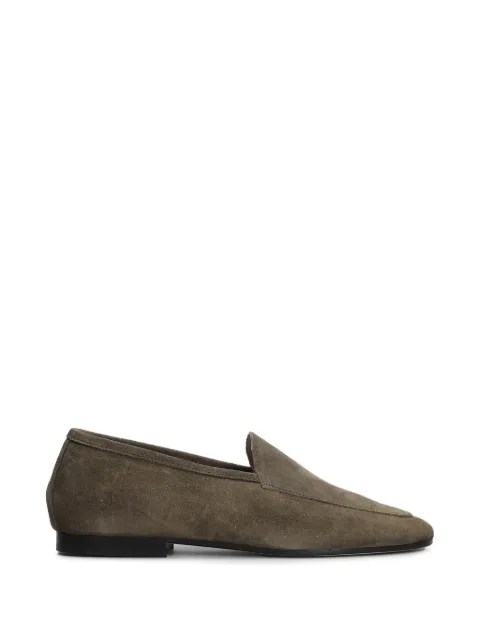 anniel almond-toe suede loafers Grey 1927RIVA
