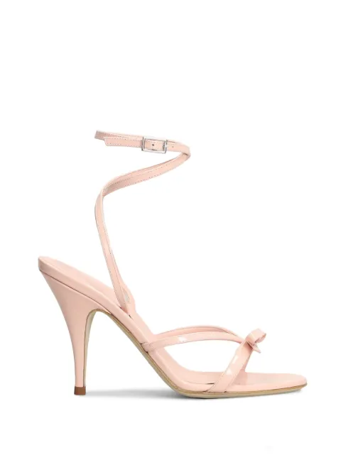 3juin Megan Charme bow-detail wrap-around sandals Pink 326SC009R1324