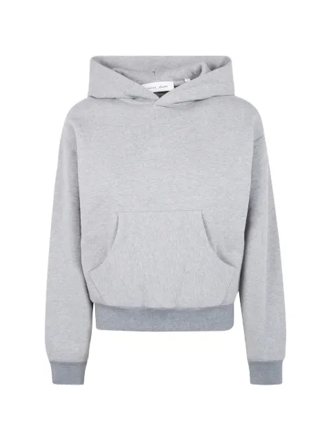 FEAR OF GOD ESSENTIALS logo-embroidered hoodie Grey 192SP265593FW