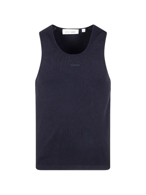 FEAR OF GOD ESSENTIALS logo-patch tank top Black 125SP265101FW
