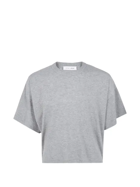 FEAR OF GOD ESSENTIALS logo-patch T-shirt Grey 192SP267252FW