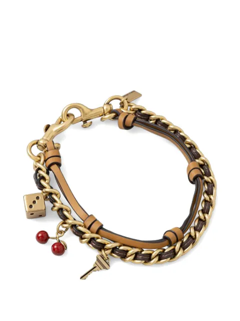 Coach Swag chain bag charm Gold CEA17
