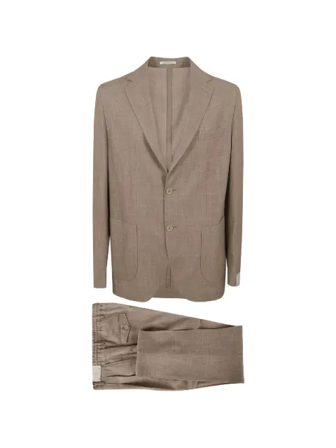 Eleventy single-breasted suit Neutrals M75ABUC10TES0I045